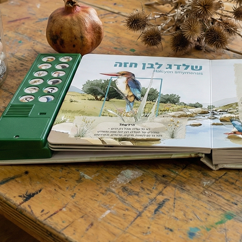 שלדג כריכה קלוזאפ